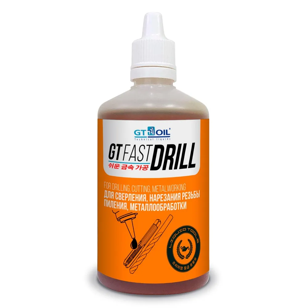 Смазочно-охлаждающая жидкость GT OIL Fast Drill 0,1 л 4607071023905
