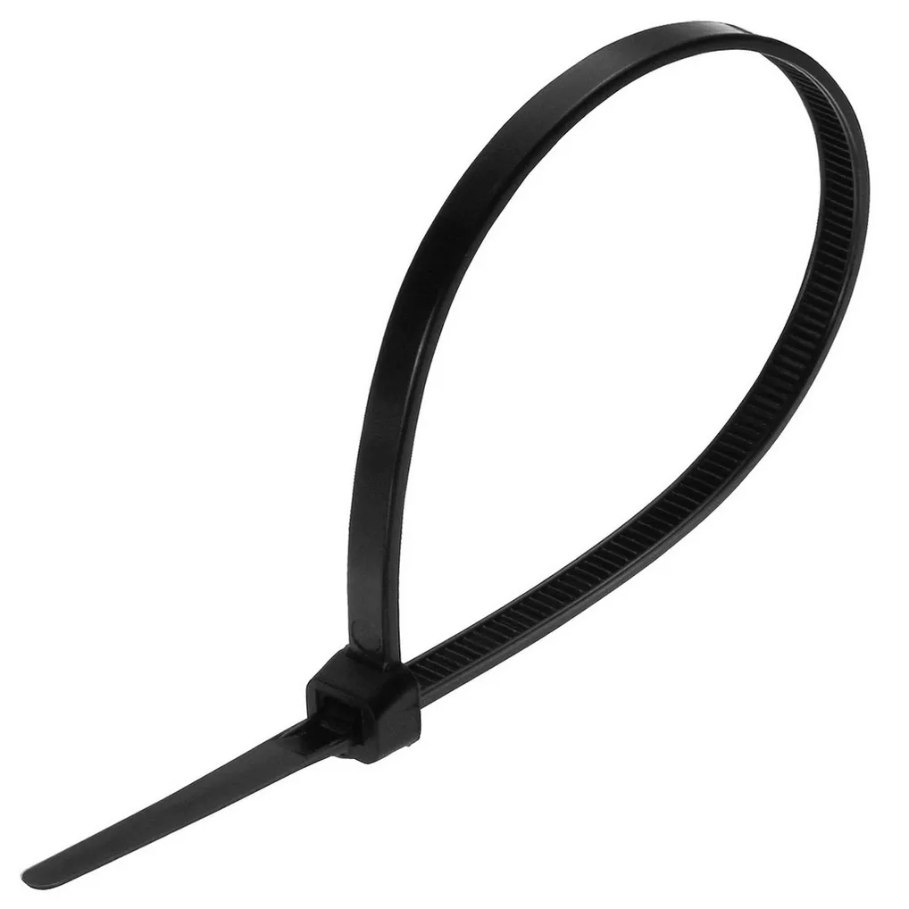 Хомут нейлоновый, 2,5х200, (упак. 100 шт.) черный 300 SMARTBUY SBE-CT-25-200-B
