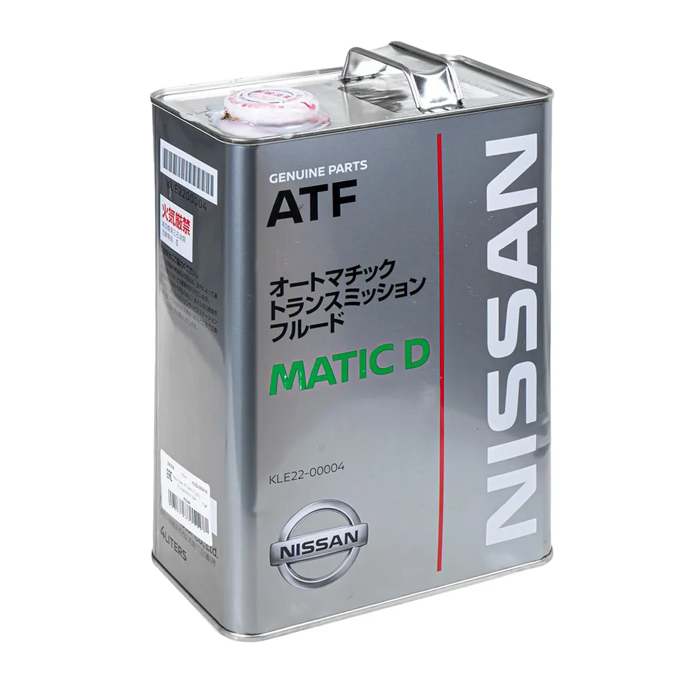 Уценка Масло трансмиссионное NISSAN MATIC FLUID D 4 л KLE22-00004-N0