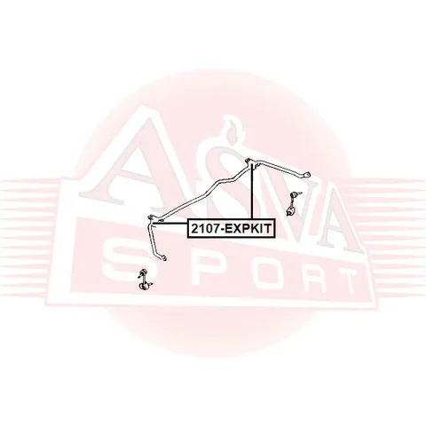 Втулка стабилизатора ASVA 2107EXPKIT