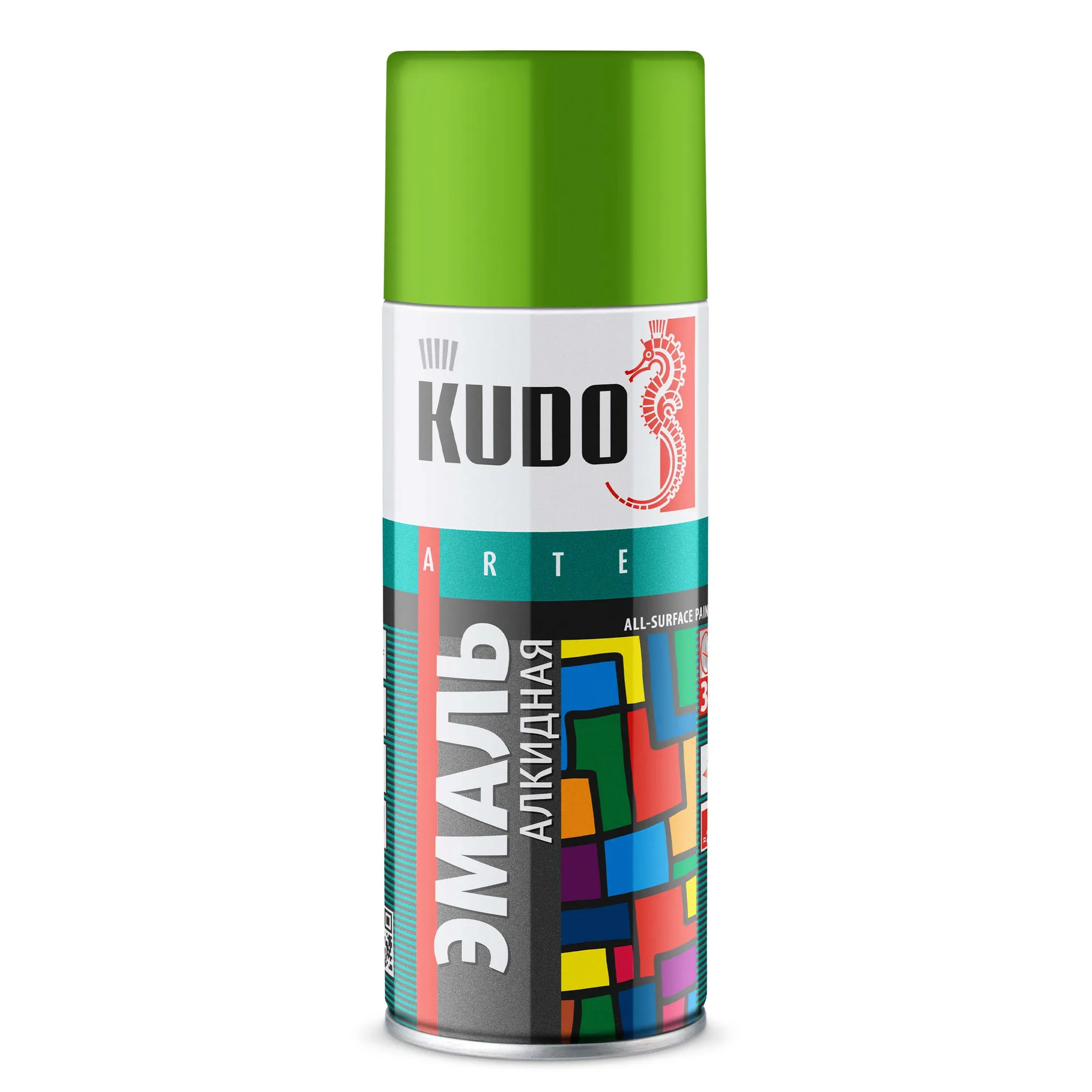Эмаль универсальная салатовая мл KUDO KU-10088