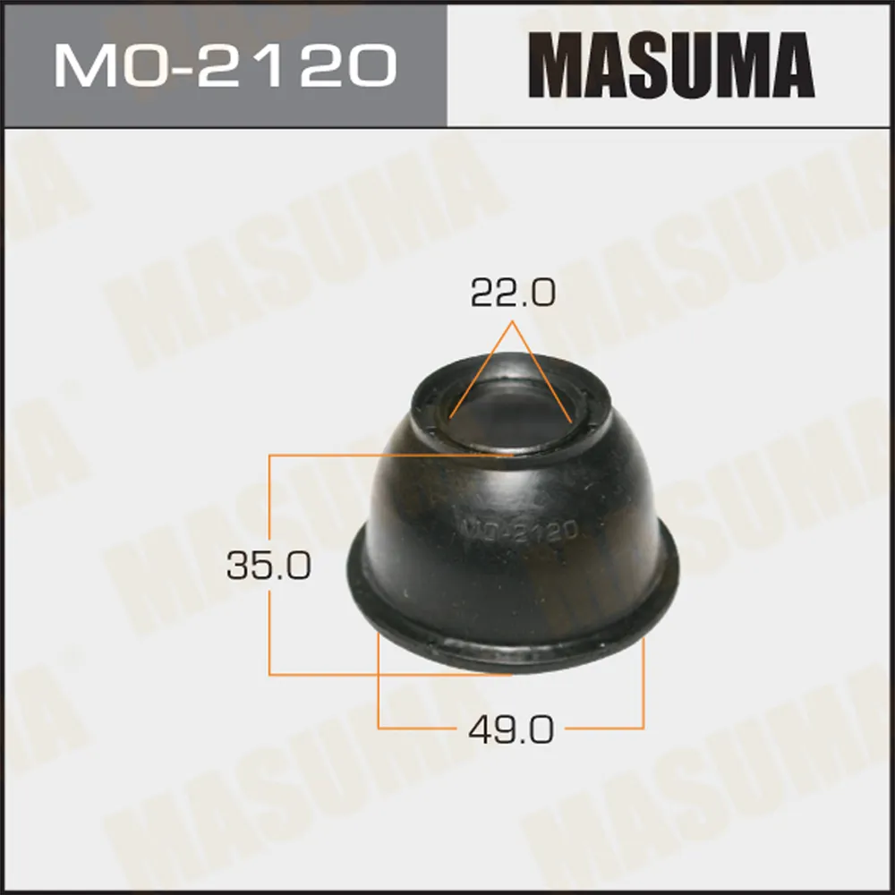 Шаровой пыльник 22х49х35 Mitsubishi L200 06-, Pajero IV 08- MASUMA MO-2120