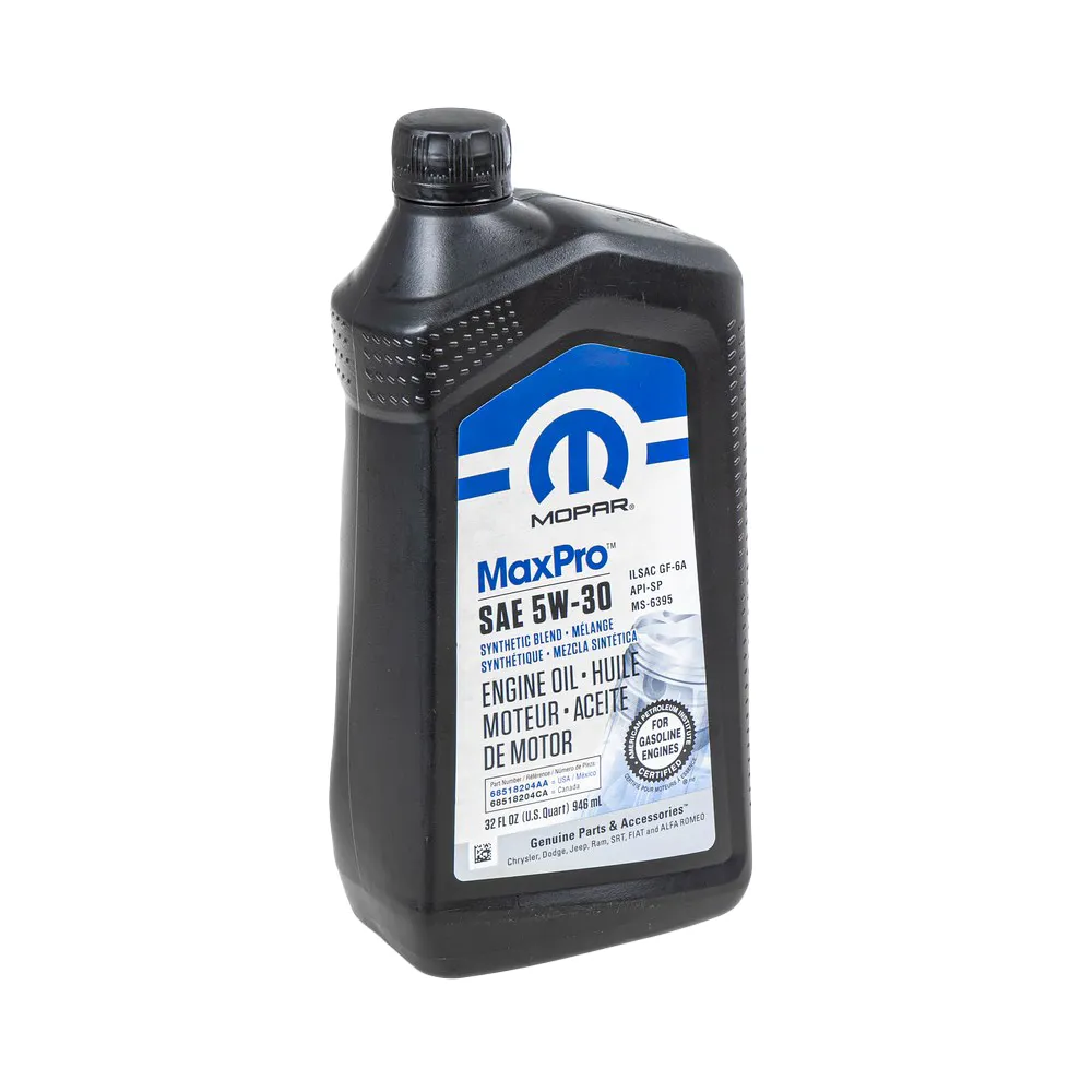 Масло моторное MOPAR SN 5W-30 0,946 л УЦЕНКА! 68518204AA-N1