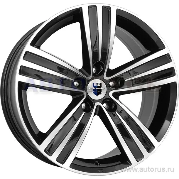 Диск литой R16 7J 5x130/84.1 ET43 КИК да Винчи алмаз черный r7332
