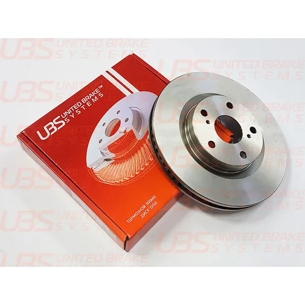 Диск тормозной для TOYOTA CAMRY (V40) 06-11/RAV 4 05- передний вент., 1шт. UBS B2110001
