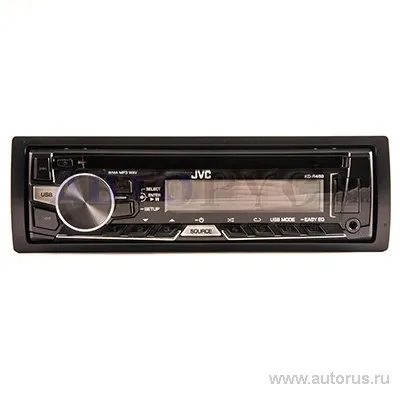 Проигрыватель CD,MP3 JVC KD-R469EY, 4x50вт, USB, AUX