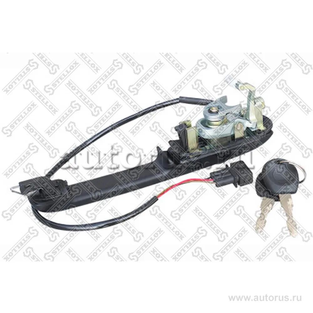 Ручка дверная передняя левая с центральным замком VW Passat 88-97 STELLOX 77-24713-SX