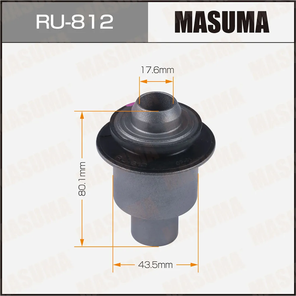 Сайлентблок MASUMA LEAF / ZE0 front MASUMA RU812