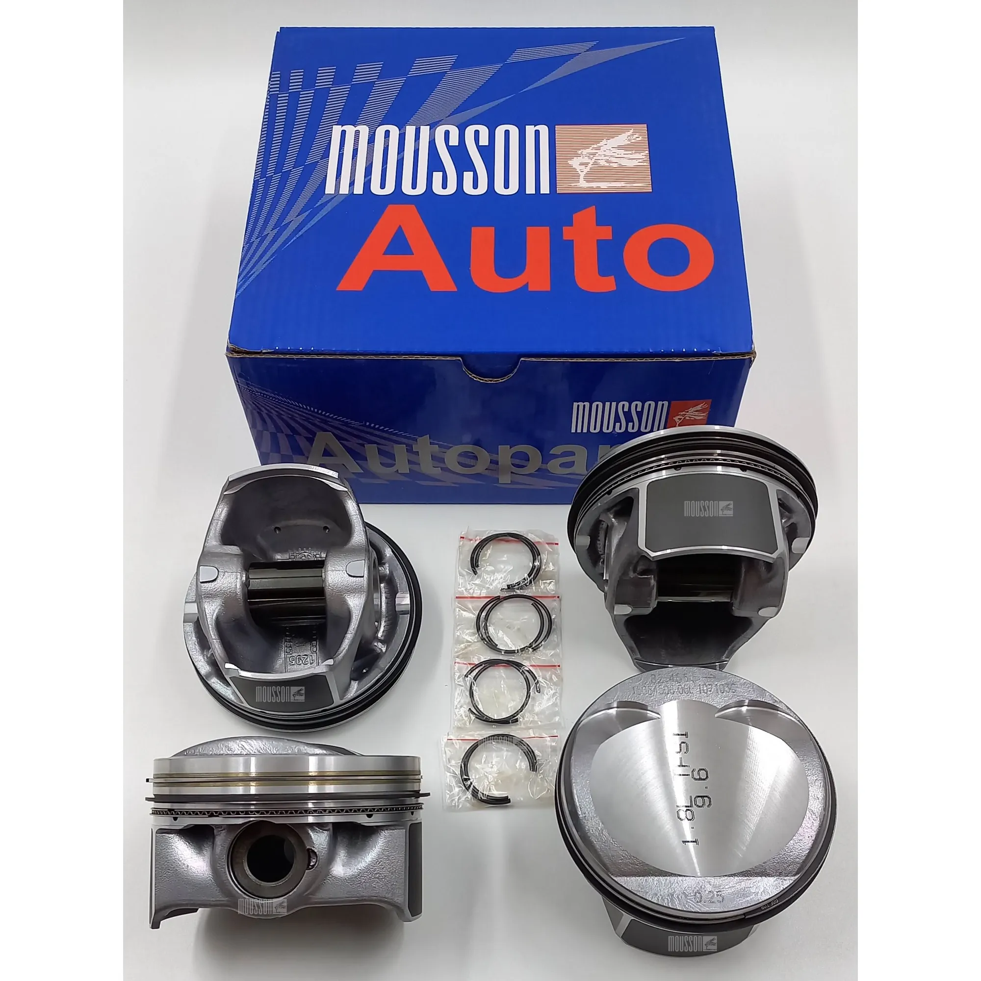 Поршень кольца ремонтные +0,25мм комплект VW 1.8T EA888 23mm на 1 цилиндр MOUSSON SPR18EA88823025