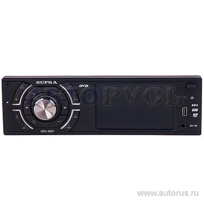 Проигрыватель DVD+монитор 3 SUPRA SDD-3007, USB, SD