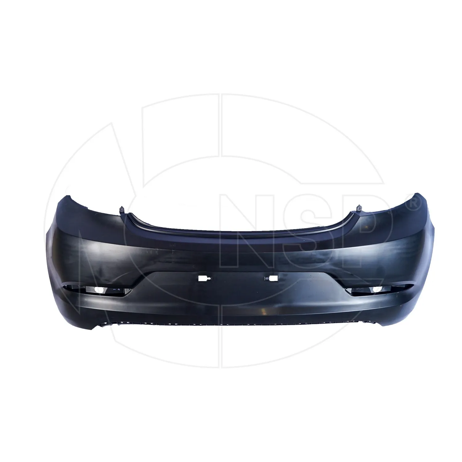 Бампер задний HYUNDAI Solaris (14-17) хэтчбек