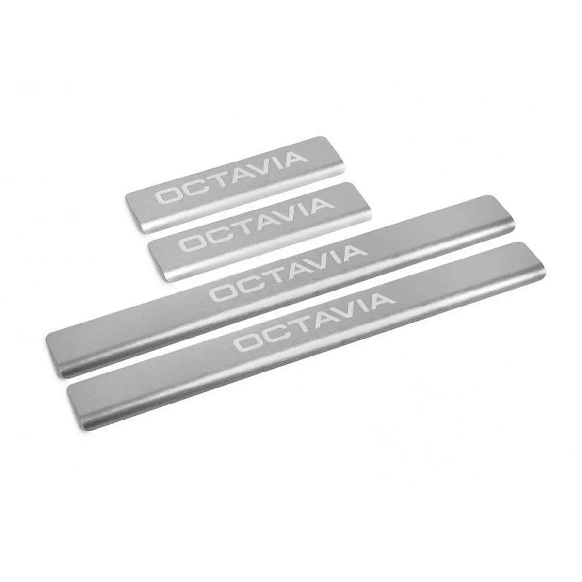 Накладки порогов AutoMAX (4 шт.) Skoda Octavia 2013-2020 AutoMax AMSKOCT01