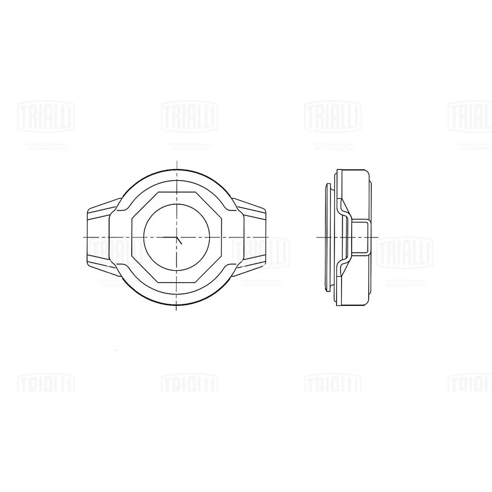 Муфта выкл. сцеп. для а/м Nissan Almera N15 (95-)/N16 (00-)/Almera Classic (06-) (мех.) (CT 1403) TRIALLI CT 1403