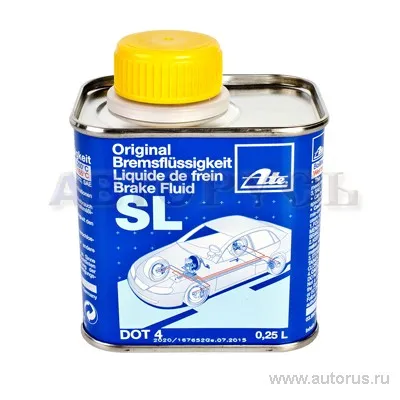 Жидкость тормозная ATE Universal DOT4 0,25 л 03.9901-5808.2