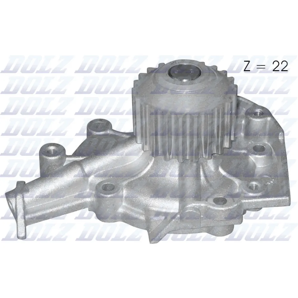 Помпа, водяной насос CHEVROLET Matiz/Spark 0.8/1.0L 98-05 /z=22 DOLZ D-214