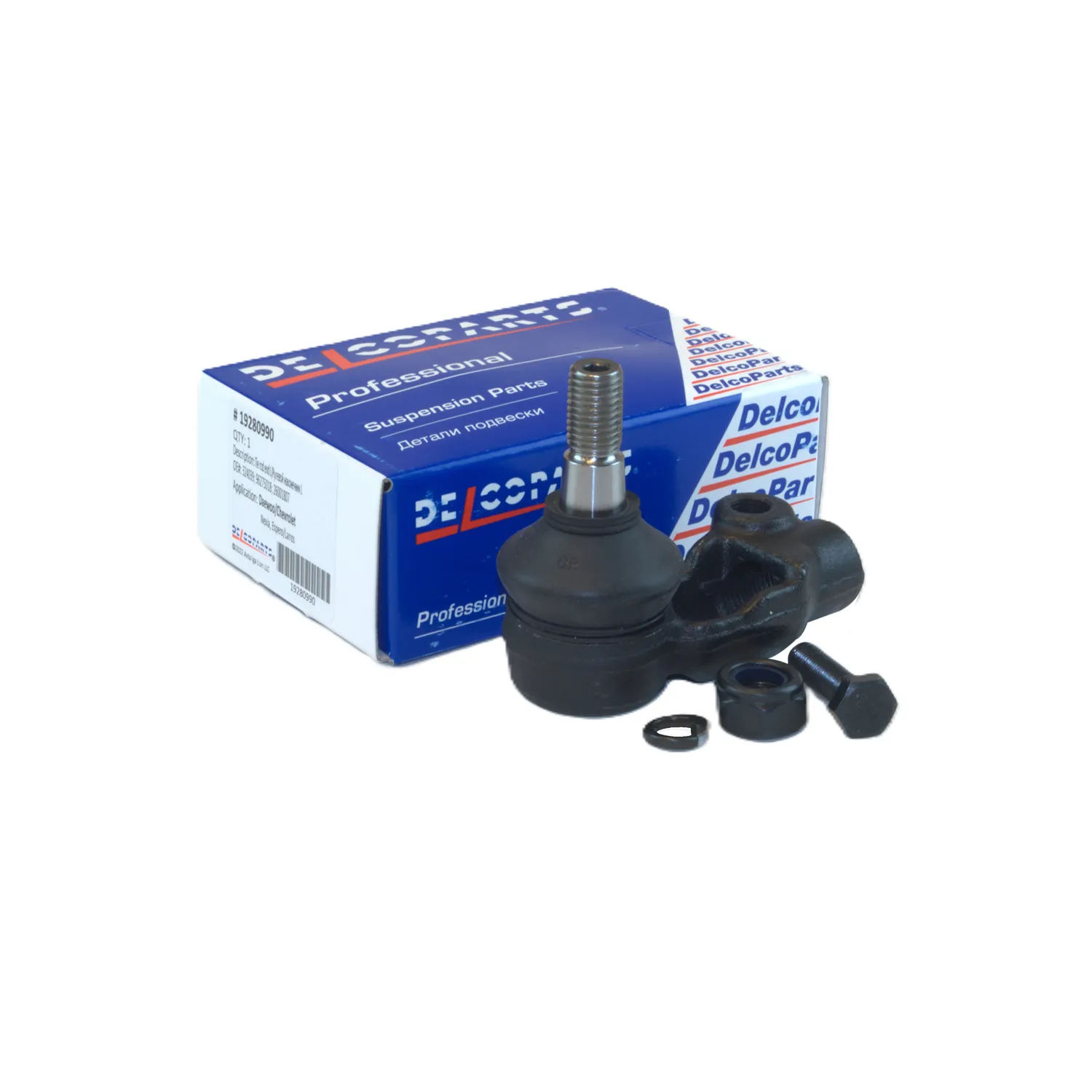 Наконечник рулевой тяги левый DelcoParts 19280990