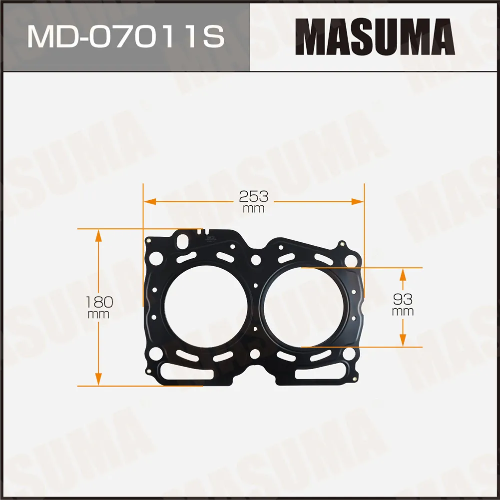 Прокладка ГБЦ SUBARU FORESTER MASUMA MD-07011S