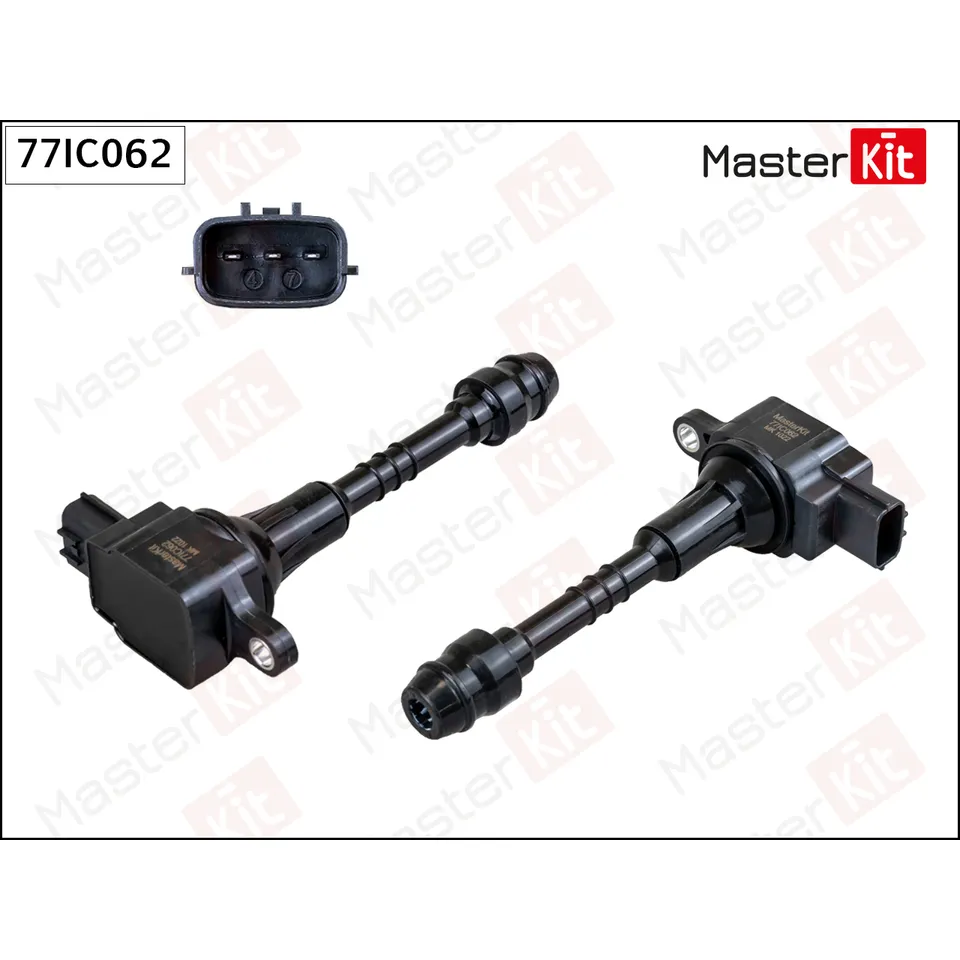 Катушка зажигания NISSAN ALMERA N16, PRIMERA P12 MASTERKIT 77IC062