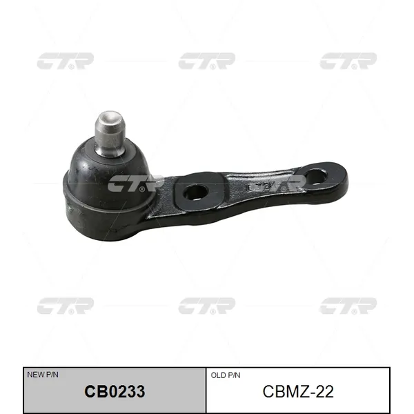 Опора шаровая MAZDA 323 BF 86-89 MERCURY TRACER 87-89 KIA SHUMA 96-01, SEPHIA 93-97 CTR CBMZ22