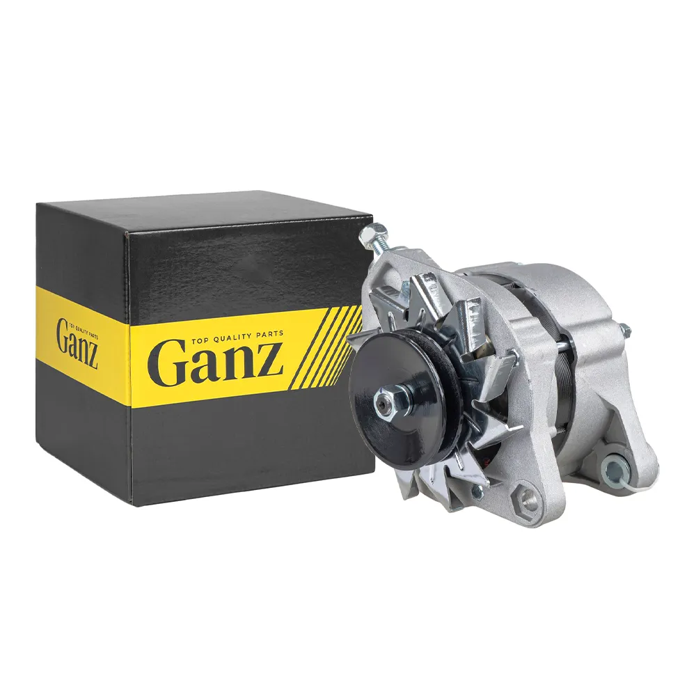 Генератор (12V/55A) (с внешним реле регулятором) для ВАЗ 2101-2107/2121 GANZ GIP13008