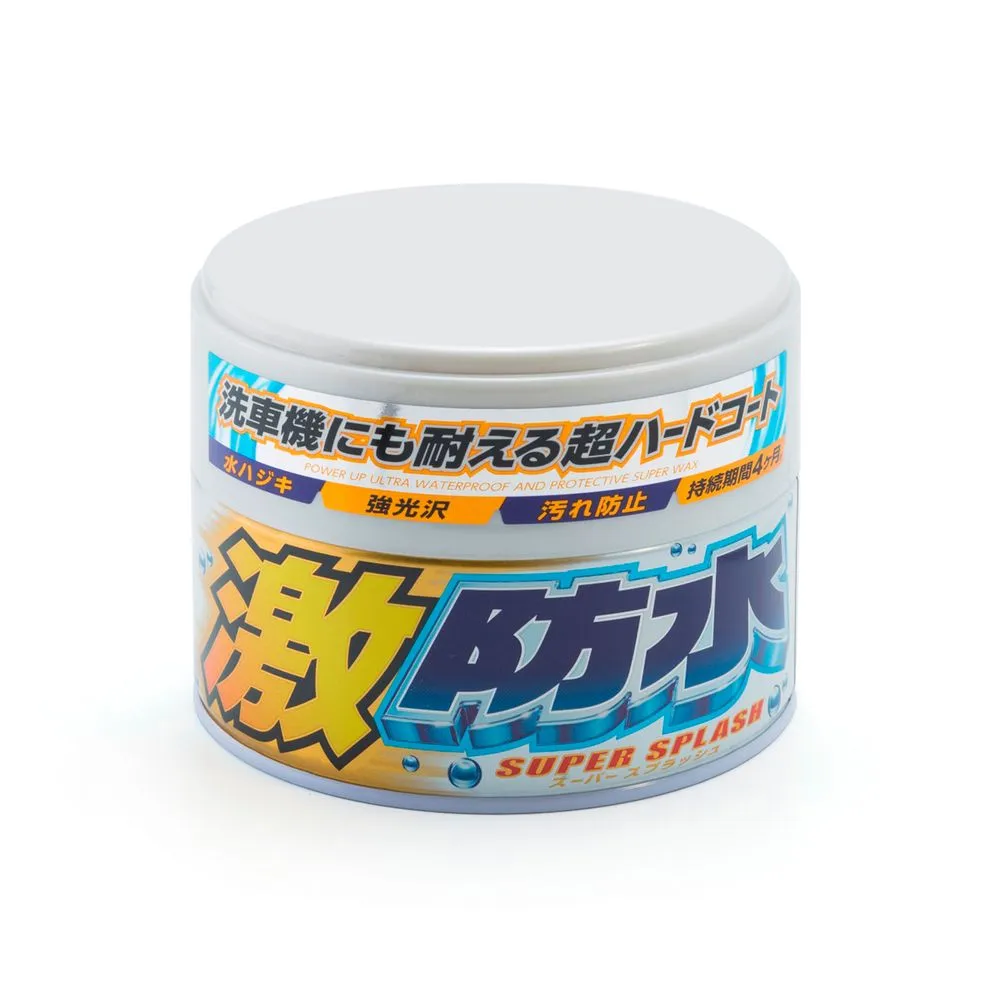 Полироль для кузова защитный Soft99 Water Block Wax для светлых авто, 300гр.
