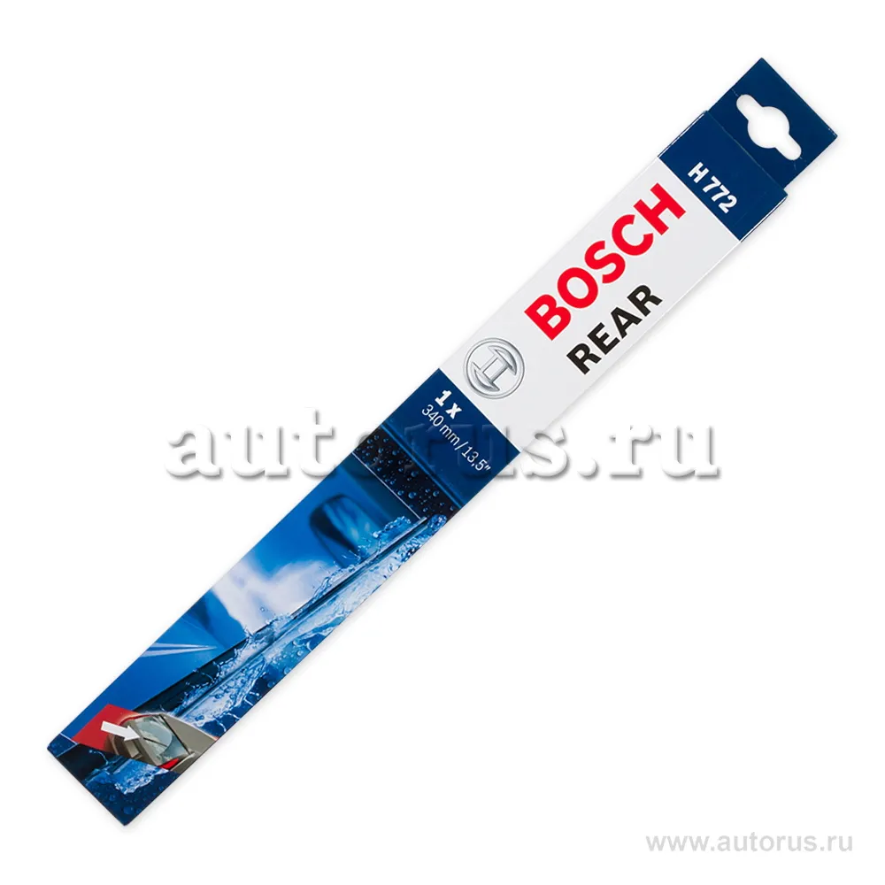 Щетка стеклоочистителя задняя 340 мм бескаркасная 1 шт BOSCH Rear 3 397 004 772