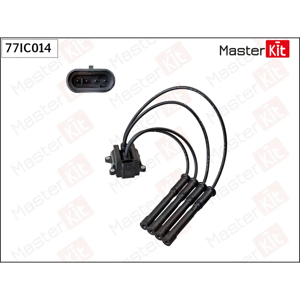 Катушка зажигания RENAULT CLIO II, KANGOO 1.2 MASTERKIT 77IC014