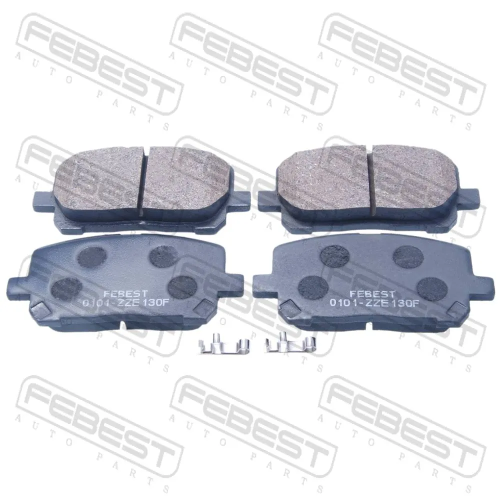 Колодки тормозные передние комплект TOYOTA IPSUM ACM2# 2001.05-2009.12 [JP] FEBEST 0101-ZZE130F