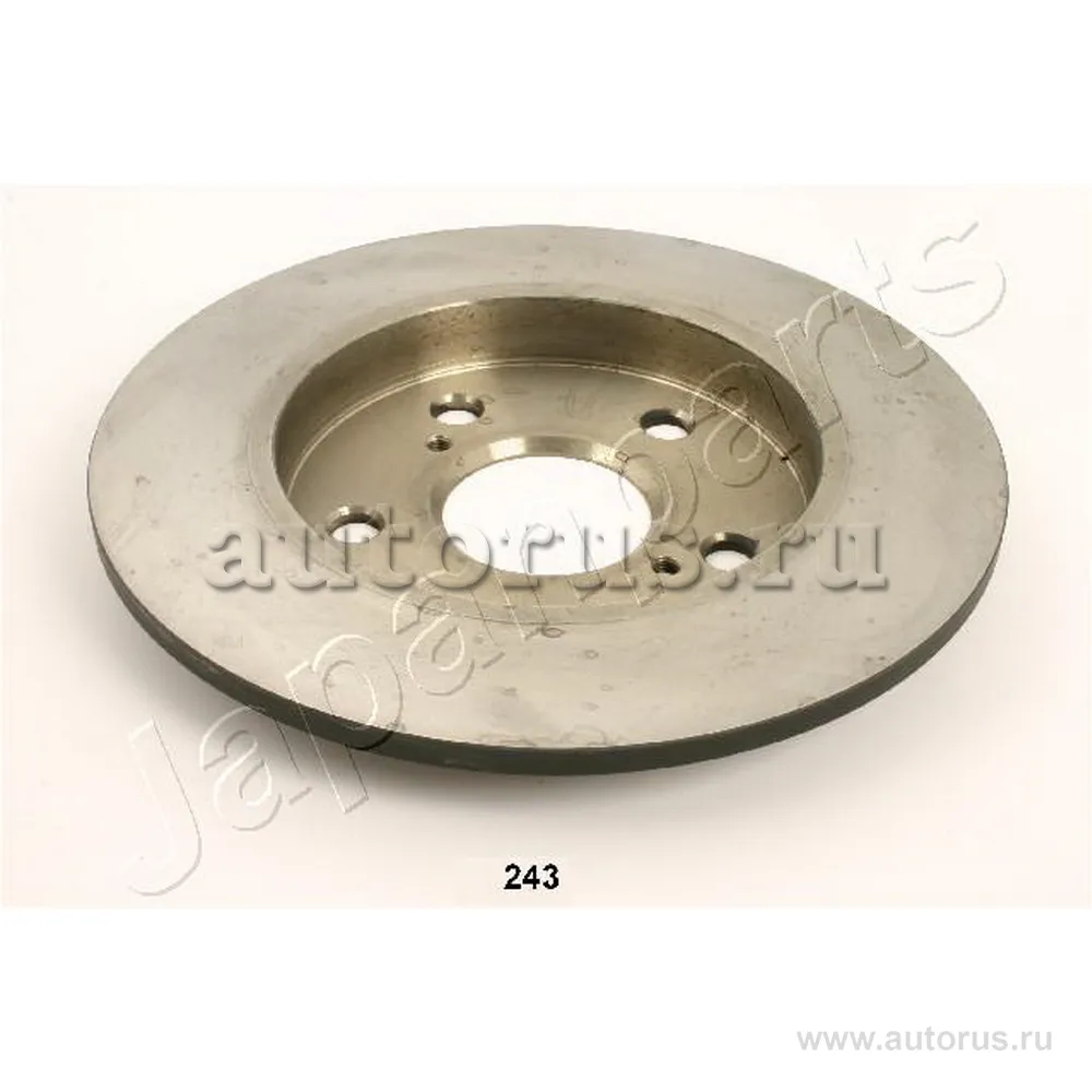 Диск тормозной задний TOYOTA AURIS 2007-> /D=259MM JAPANPARTS DP-243