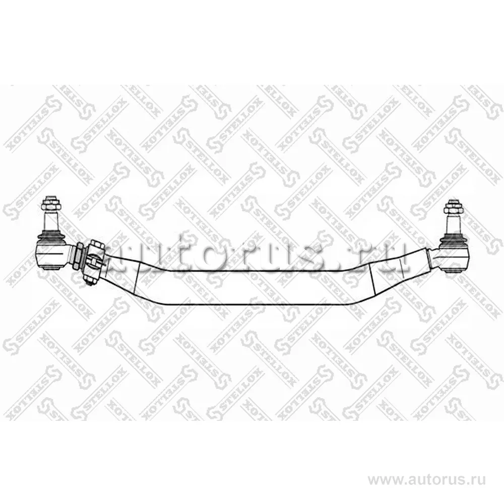 Тяга рулевая попер. L1726 d60 конус30 изг-2 RVI Premium STELLOX 84-35539-SX