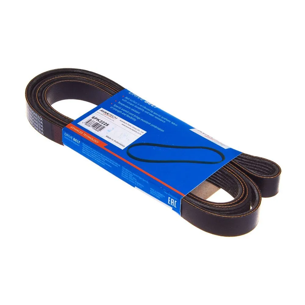 Ремень поликлиновый AVANTECH AVANTECH 6PK2225