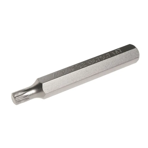 Бита 10 мм SPLINE М7x75 мм удлиненная S2 JTC-1367507