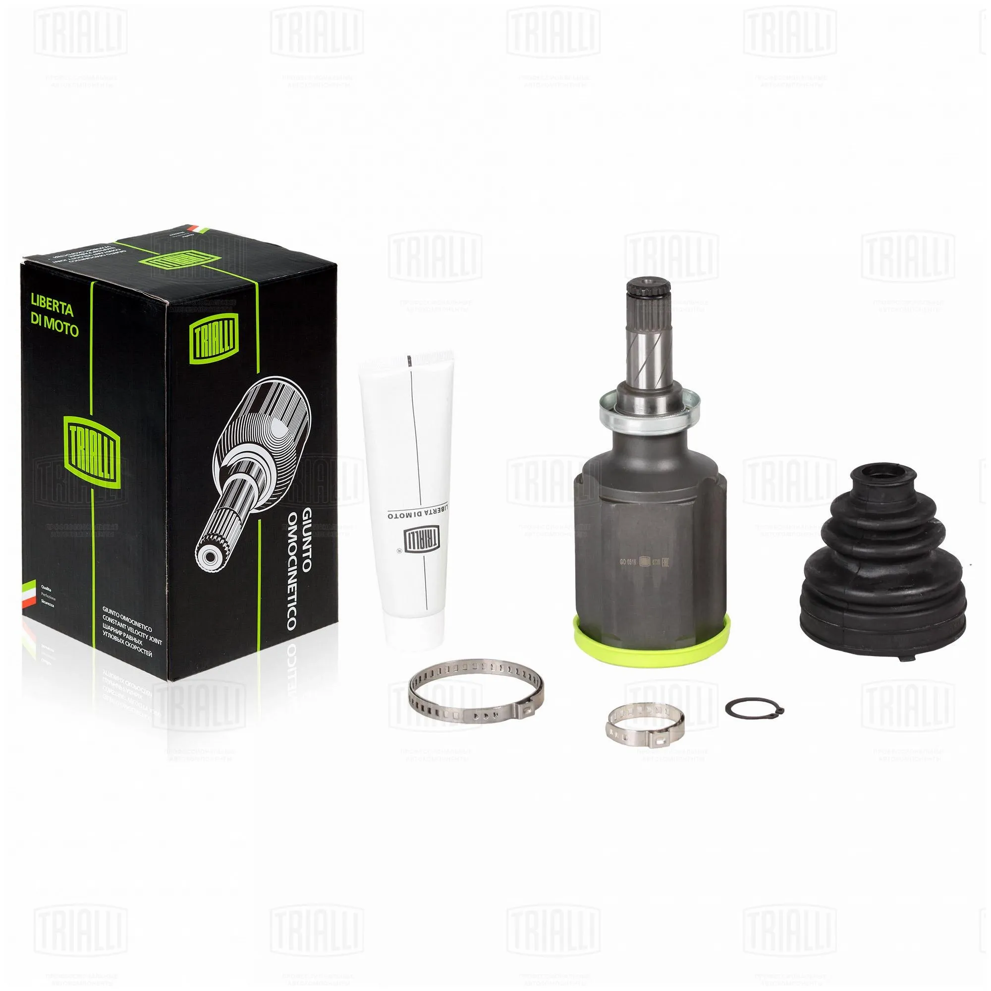 ШРУС для а/м Chevrolet Cruze (09-) 1.6i/1.8i AT (MH9) (внутр. прав.) TRIALLI GO 0516