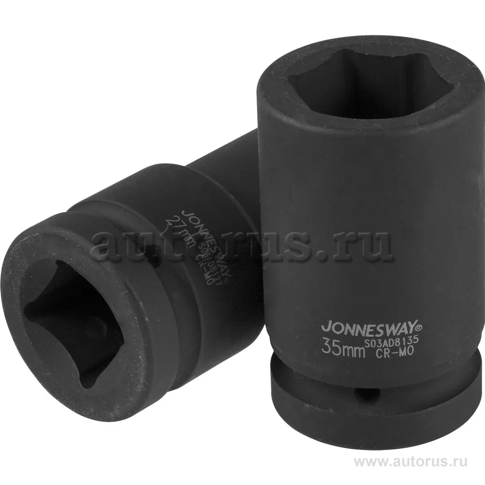 Головка ударная глубокая 1DR, 55 мм JONNESWAY S03AD8155