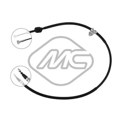Трос ручника KAPPA “K” ALL DX-RH Metalcaucho 82094