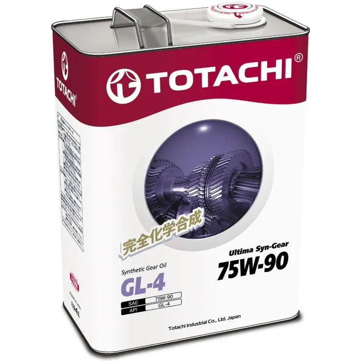 Масло трансмиссионное TOTACHI Ultima Syn-Gear 75W-90 GL-4 4л