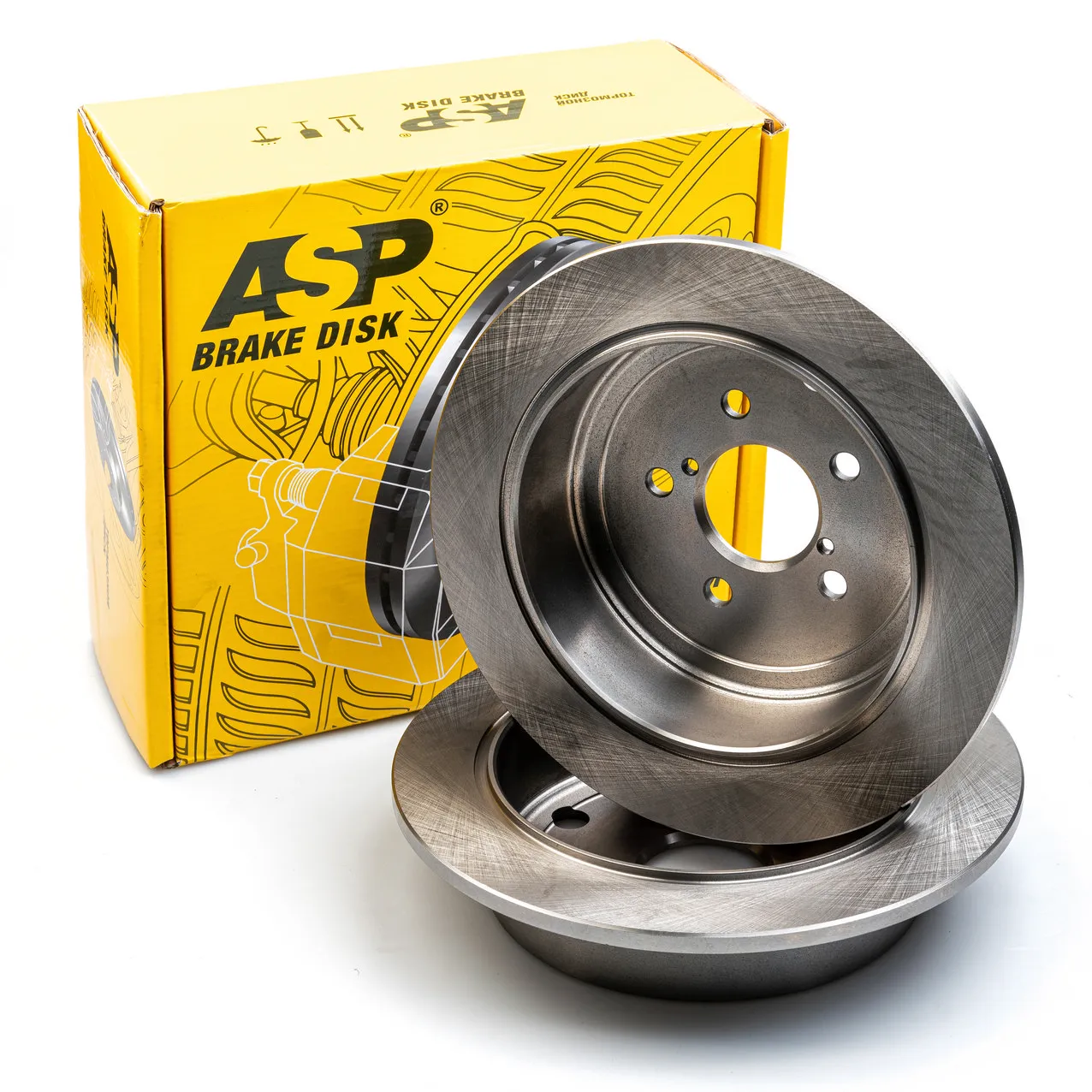 Диск тормозной задний невентилируемый SUBARU FORESTER (08-), ASP 330204