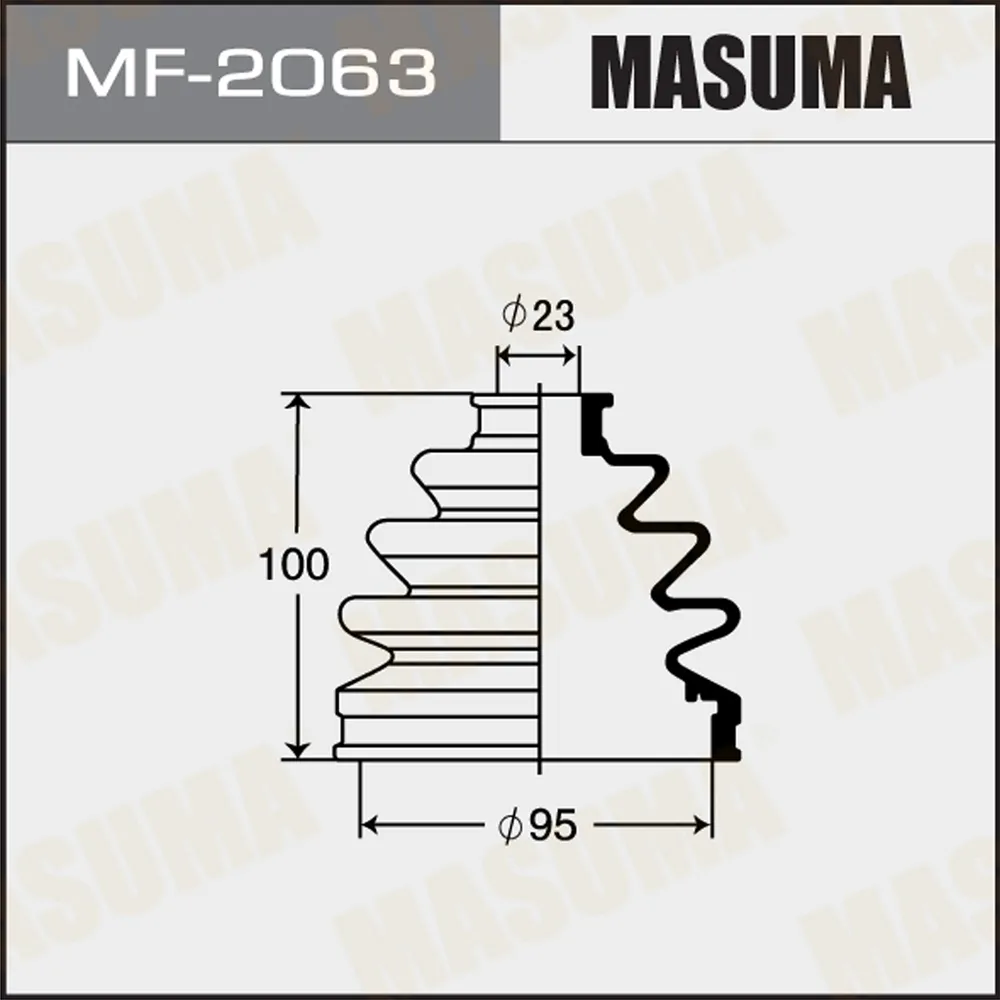 Пыльник ШРУСа NISSAN AVENIR MASUMA MF-2063