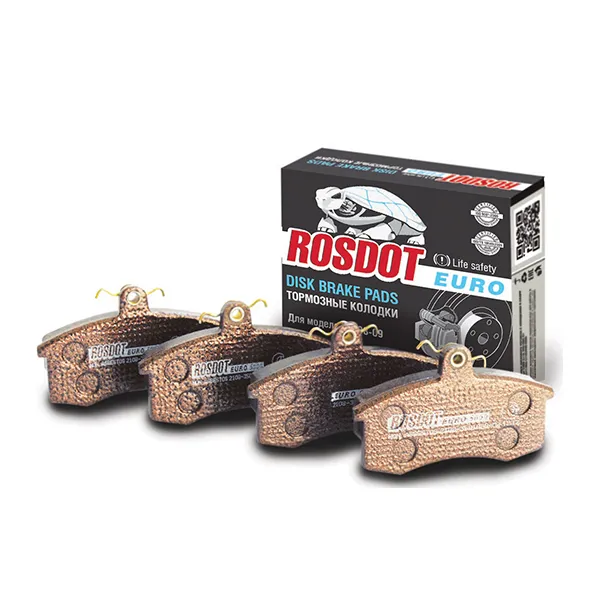 Колодка торм 2108-15,1117-19,2170-72,2190-94 пер (к-т) ROSDOT EURO ROSDOT 431010002