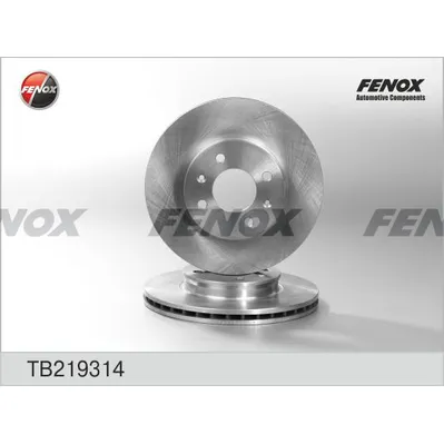 Диск тормозной передний FENOX TB219314