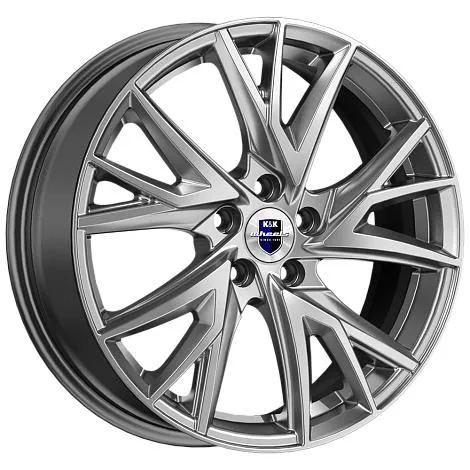 Диск литой R18 6.5J 5x114.3/67.1 ET42 КИК Кайлас Дарк платинум 80591