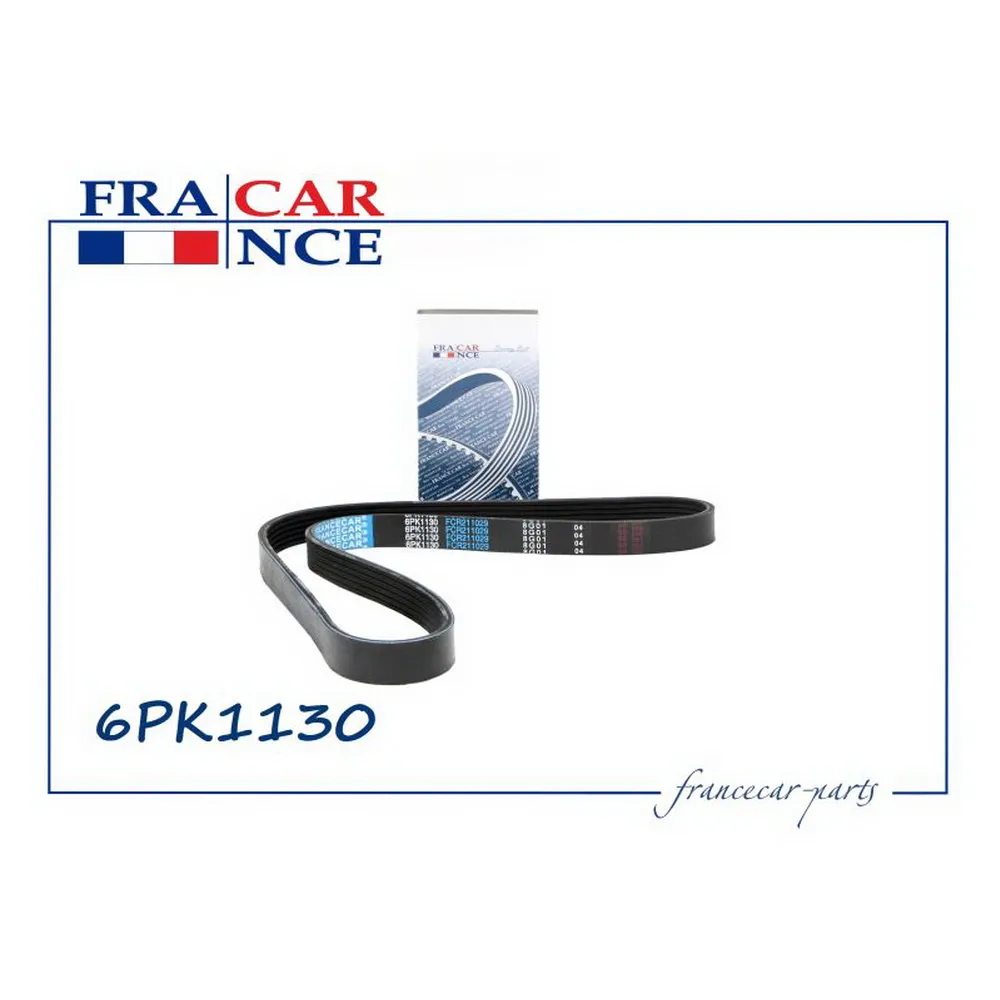 Ремень генератора E1  8200821816  6PK1130  FCR211029 FRANCECAR