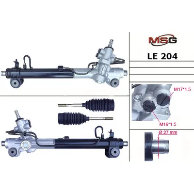 Рулевая рейка с ГУР новая LEXUS RX 03-07,TOYOTA HIGHLANDER 03-07 MSG LE204
