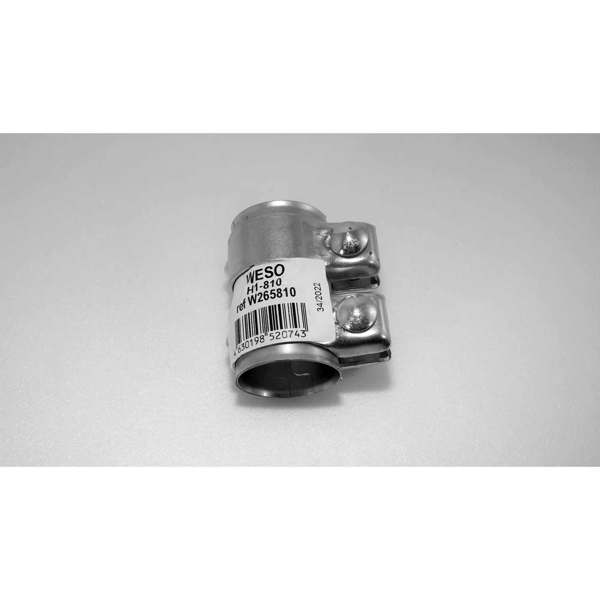 Хомут трубчатый D40xL80MM