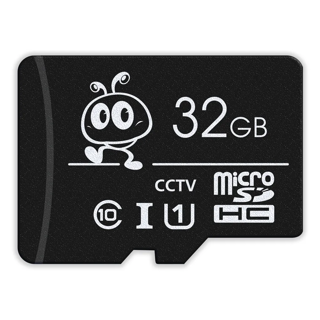 Карта памяти 32GB CL10 U1 V10 для видеонаблюдения (с адаптером SD) SMARTBUY SB32GBSDCCTV