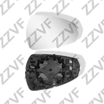 Зеркальный элемент сферический с обогревом ZZVF ZVAU2120R