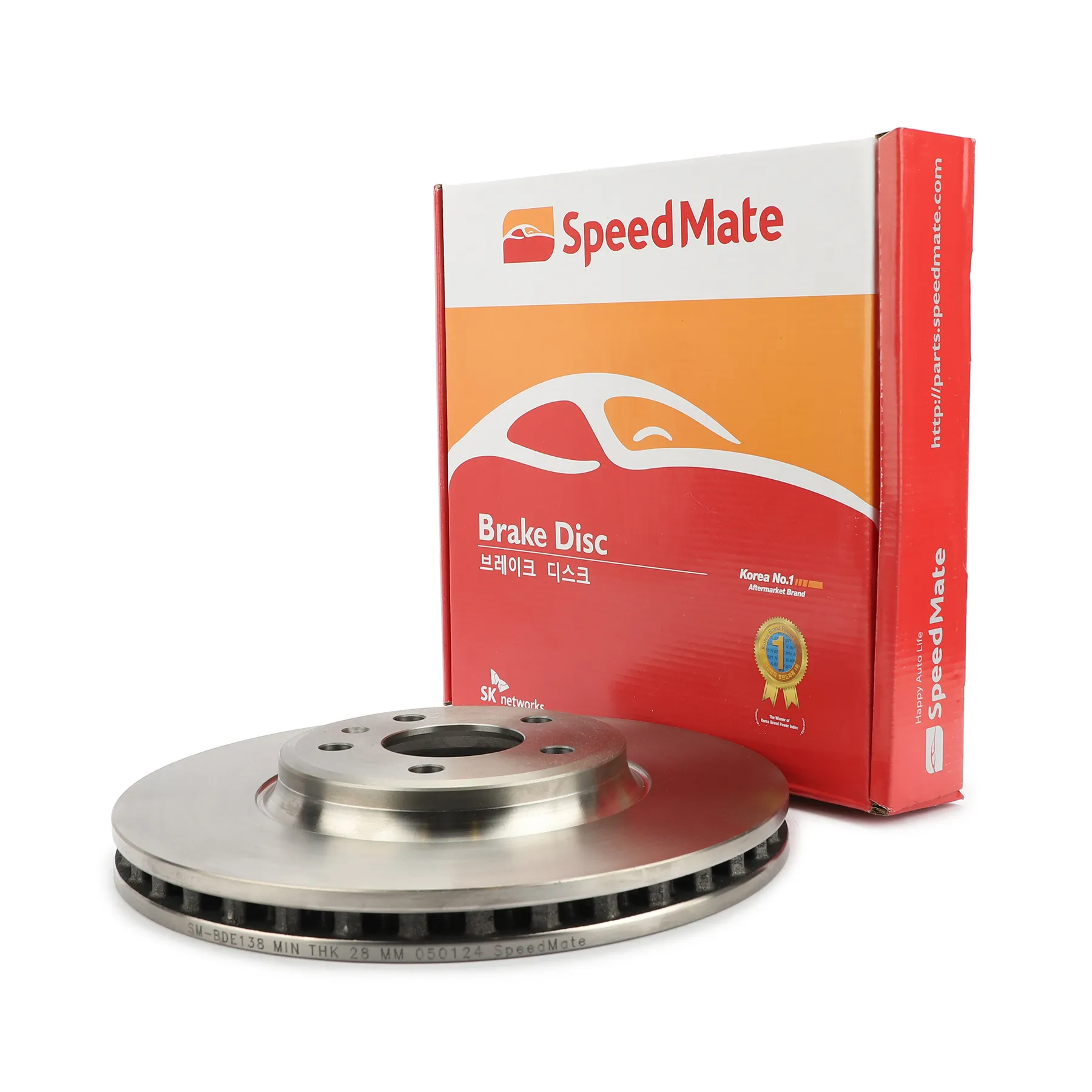 Диск тормозной передний AUDI A4,A5,Q5 SPEEDMATE SM-BDE138