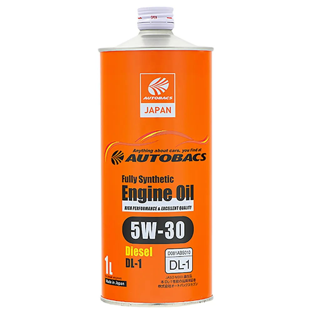 Масло моторное AUTOBACS DIESEL OIL FULLY SYNTHETIC 5W-30 синтетическое 1 л A00032641
