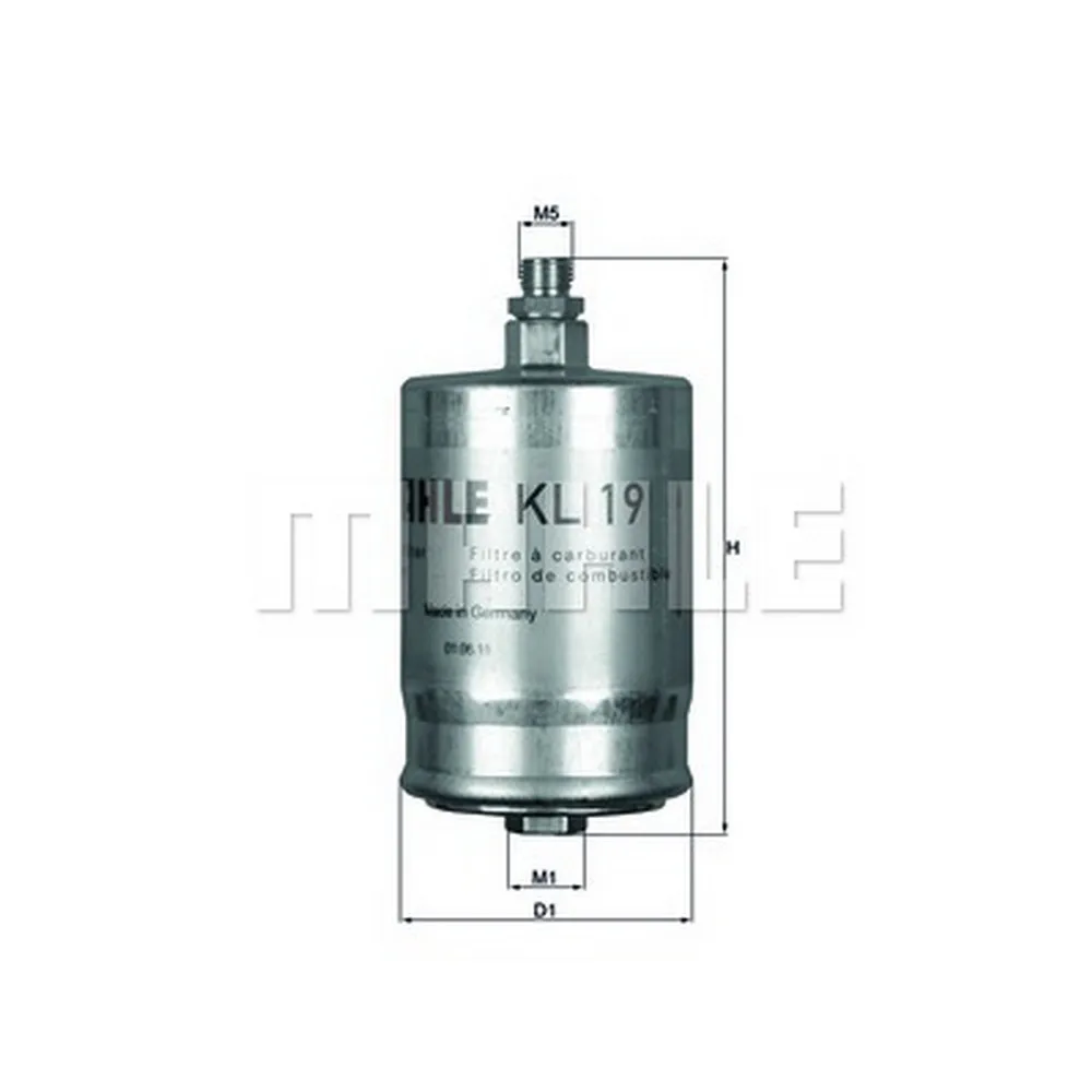 Фильтр топливный KNECHT/MAHLE KL19