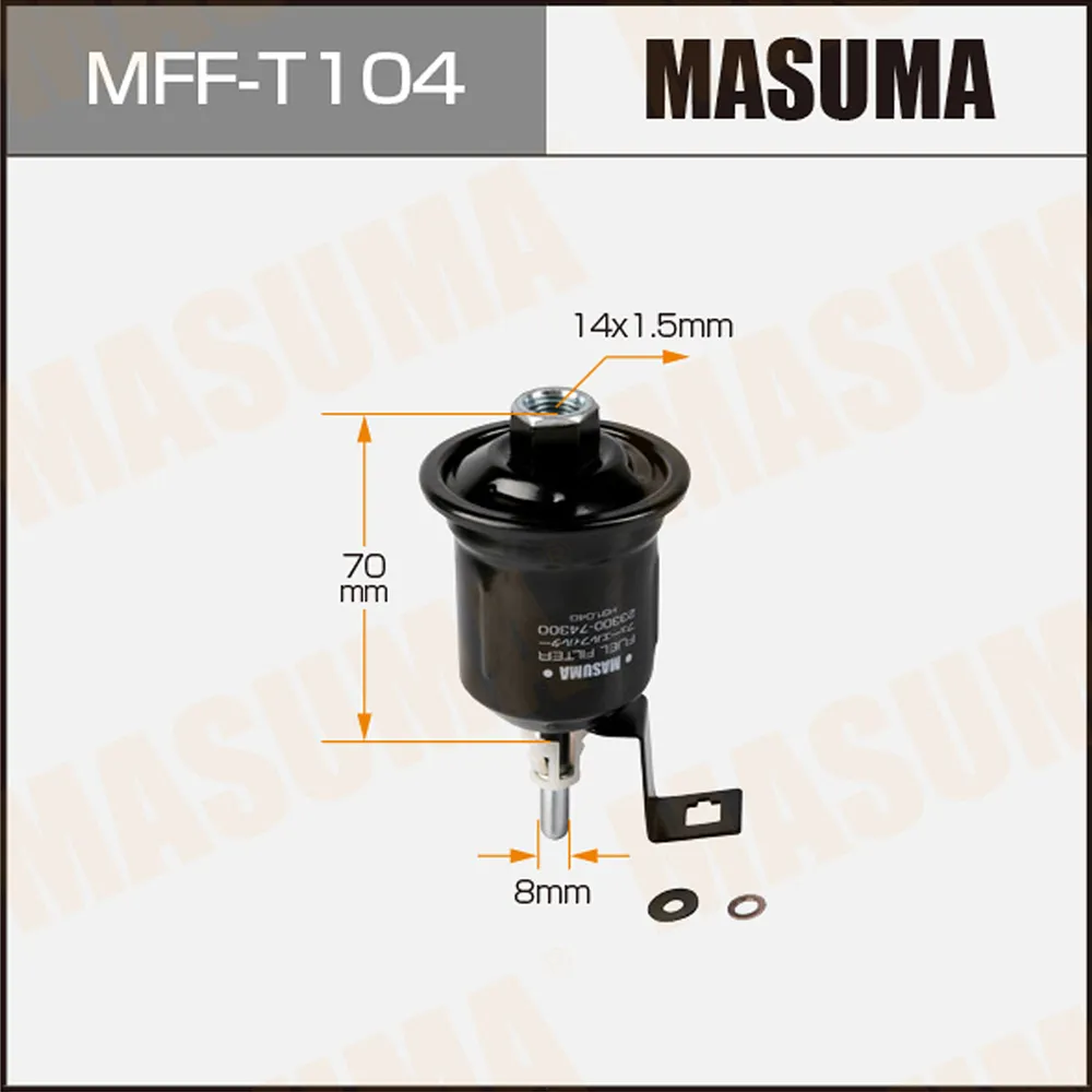 Фильтр топливный TOYOTA GAIA MASUMA MFF-T104